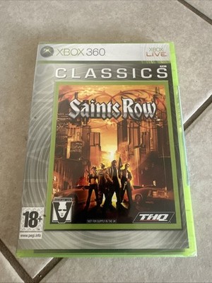 Saints Row Xbox 360 Game Classics, Sealed Scandinavian / Nordic Release?