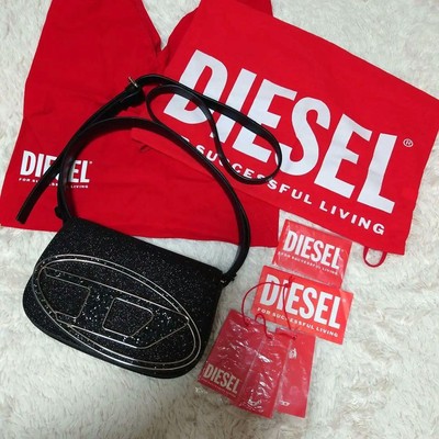 Diesel Women 2Way 1Dr Shoulder Bag Glitter fabric 2023