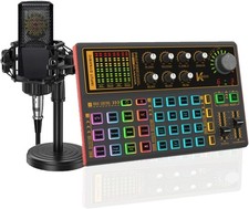 K300 Sound Effects Board Set, Voice Changer Sound Card with Multiple Sound Effec