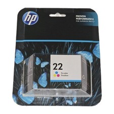 Genuine HP 22 Tri-color Ink Cartridge C9352AN Expired October 2018