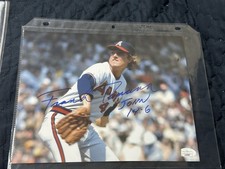 Frank Tanana Autographed Signed 8x10 Photo - MLB Yankees Angels Tigers w/JSA COA