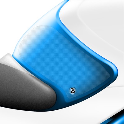 BLOQ SUZUKI GLADIUS 650 (2009-2017) motorrad Tank Griff Pads HiGrip - Klar