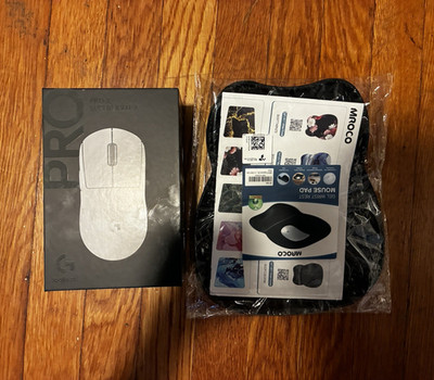 Logitech PRO X SUPERLIGHT 2 Wireless Optical Gaming Mouse White 32000 DPI