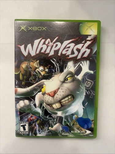 Whiplash (Microsoft Xbox, 2003) CIB Complete TESTED