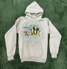 Disney Walt Disney World 2010 Mickey Mouse Hoodie Sweatshirt Hanes Grey Size S