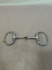QUALITY Western Horse Dee Ring Snaffle Bit  5" mouth