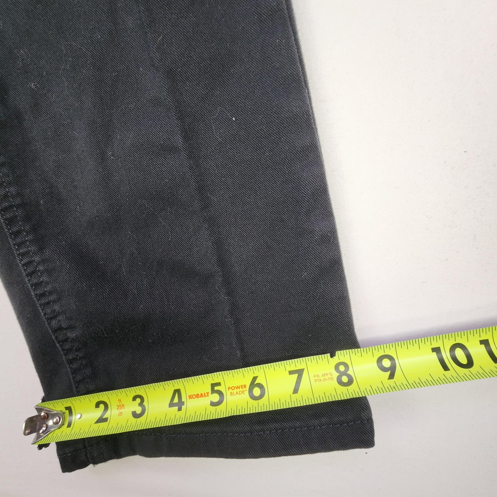 Levis 541 Jeans Mens 36x34 Black Dark Wash Athletic Taper Stretch Denim Pants thumbnail 7