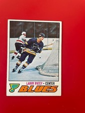 1977-78 Topps Hockey Set Break #199 Larry Patey - St. Louis Blues EX-MT