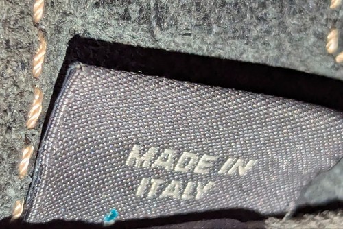 Rare BALLY Vintage Schwarzes Leder Hartschalentasche Antike Tasche Italienische Umhängetasche - Bild 11 von 11