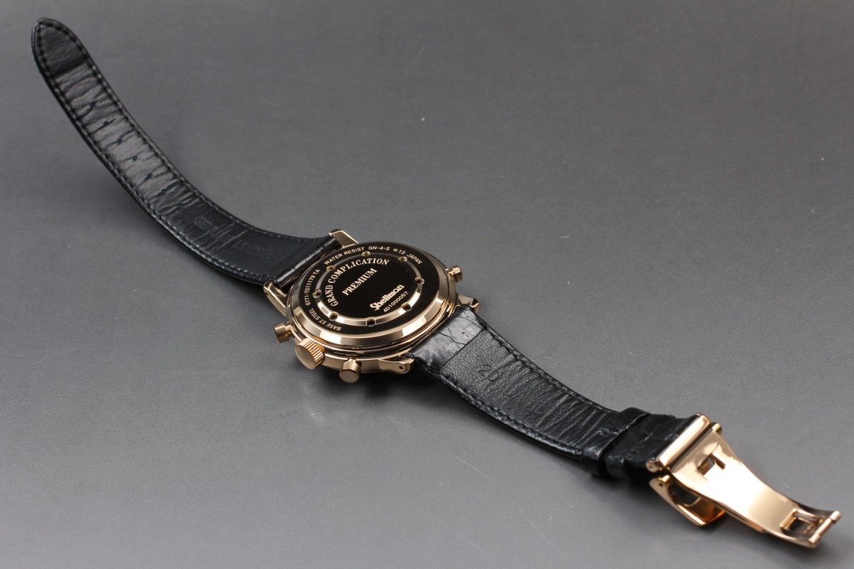 Exc+5 w/Box Manual] SHELLMAN Grand Complication 6771-T011179TA