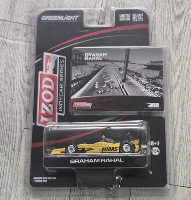 Graham Rahal #15 Izod IndyCar Midas 1/64 Greenlight Limited Edition Die-Cast
