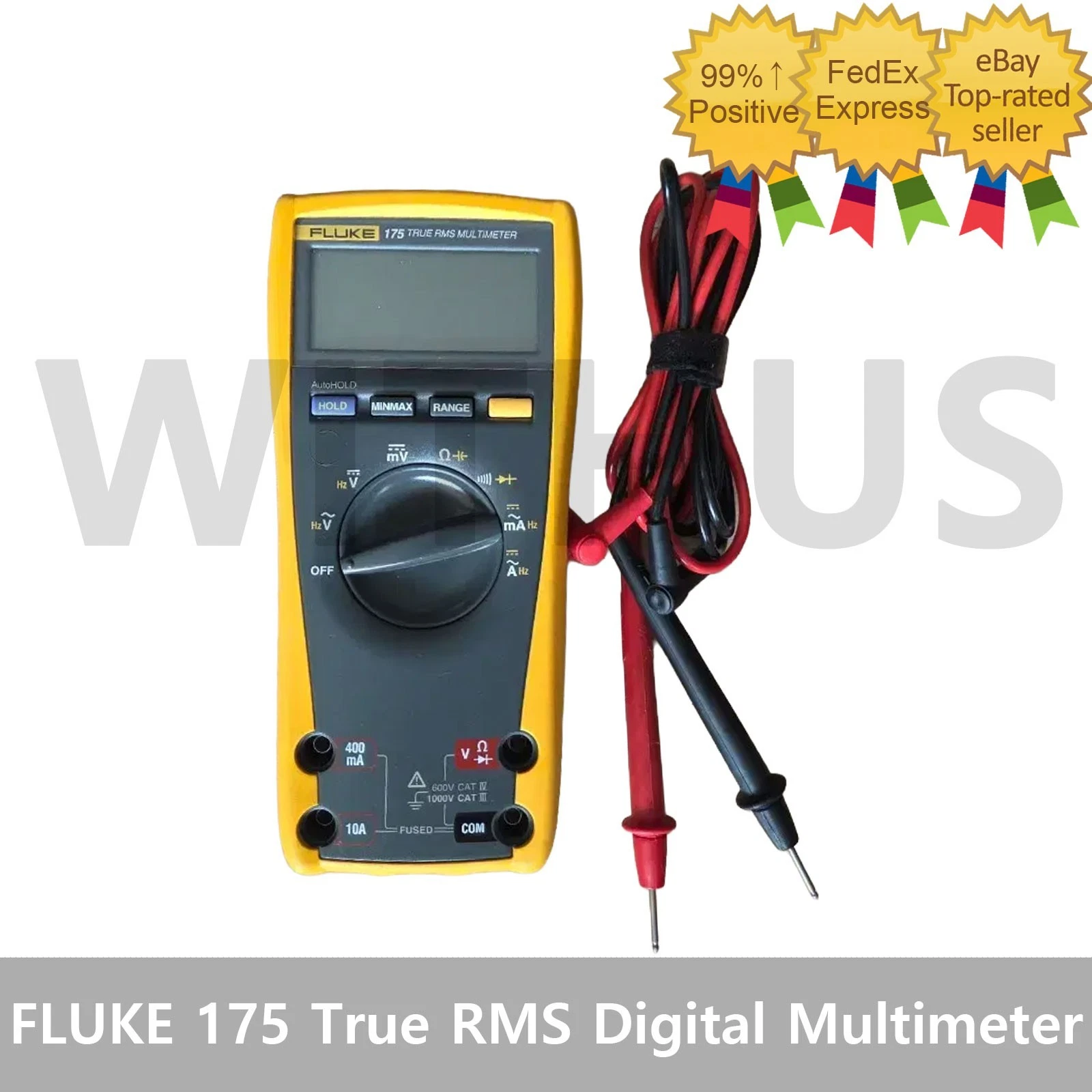 FLUKE 175 True RMS Digital Multimeter - Tracking | eBay
