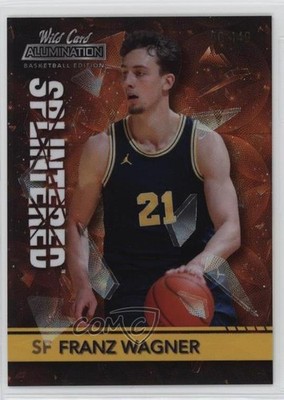 2021-22 Wild Card Alumination Holo-Lux Orange 50/149 Franz Wagner Rookie RC 0bv5