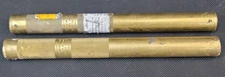 Lot of 2 Mayhew 25075 3/4" Knurled Brass Drift Punch Set