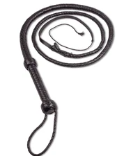 Genuine Leather Braided Bull Whip Handmade 6 Feet 12 Plait KK1