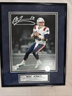 Mac Jones Signed 8x10 Beckett Auth Framed Photo | 2021 Draft Pick Patriots