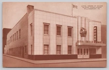 Loyal Order of Moose Building Williamsport PA Vintage Postcard