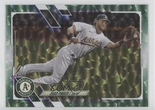 2021 Topps Update Green Foil 220/499 Chad Pinder #US116 0j06