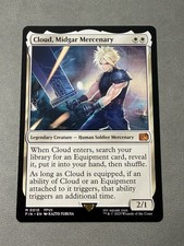 Cloud, Midgar Mercenary MTG Final Fantasy Regular 0010 2025 NM Unplayed