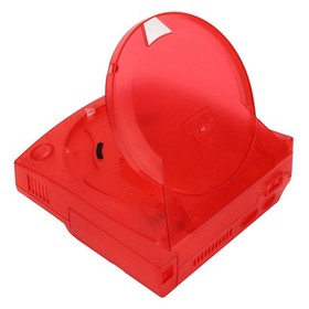 Red For Dreamcast DC Translucent Case Retro Video Game Console Protect OT