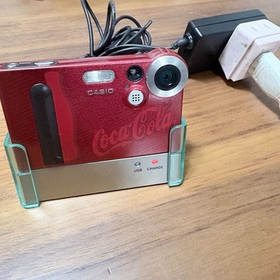 MINT] Casio Exilim EX-M1 Coca-Cola Limited Red Camera w/ Winner's