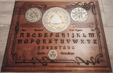 Angelic Enochian Handmade Wood Ouija Board Occult Magic Witchcraft Psychic