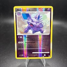 Pokemon Card - Nidorino Rising Rivals 74/111 Common Reverse Holo NM -j on eBay