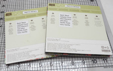 Stampin Up Pretty Petals Designer Series Paper Stack 6"x6" 66 Sheets