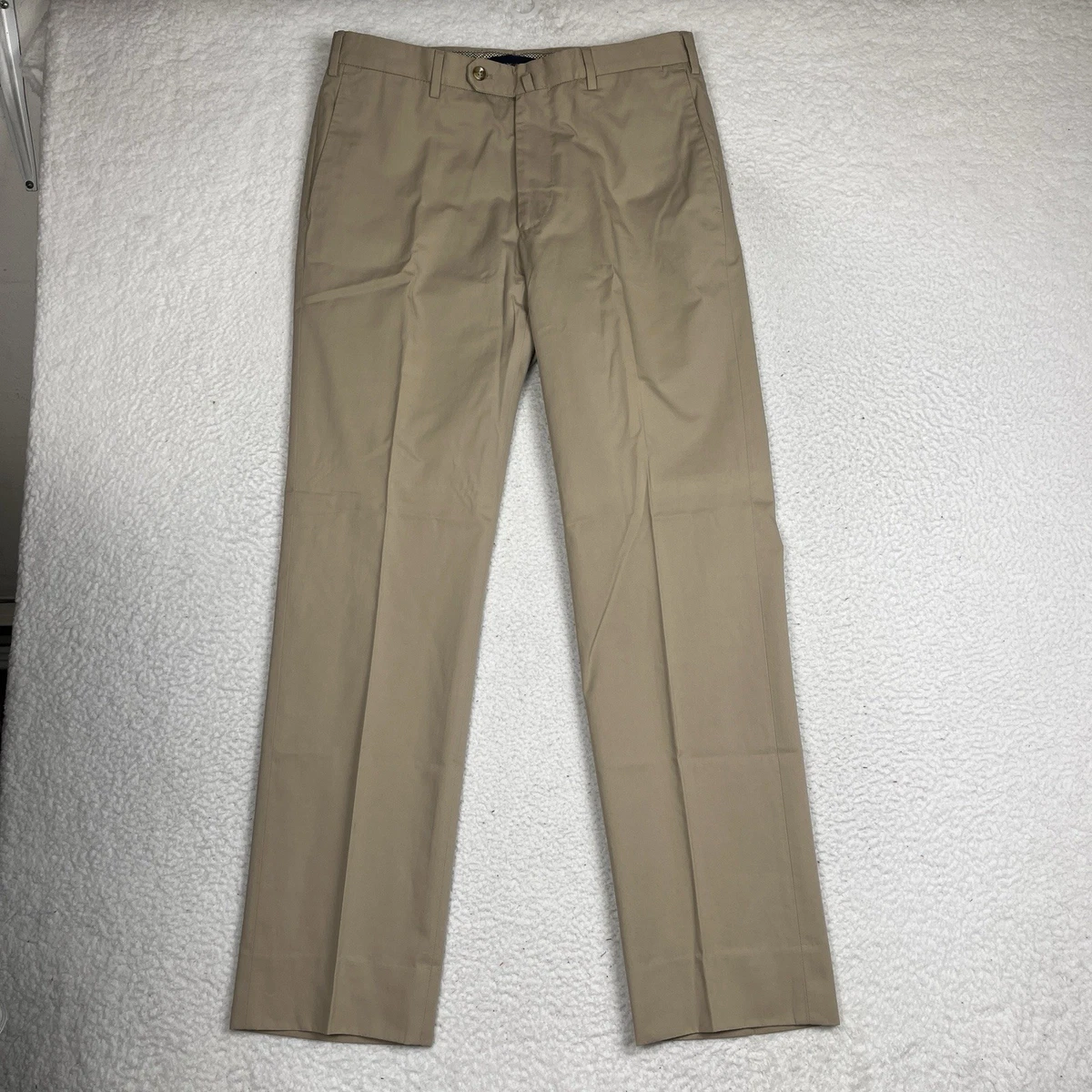 INCOTEX Slim Flat Front Pants for Men for sale | eBay