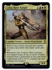 Celes, Rune Knight NM Commander: Final Fantasy 0001 MTG Foil