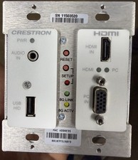 Crestron DM-TX-200-C-2G-W-T DigitalMedia Transmitter HDMI VGA Wall Plate
