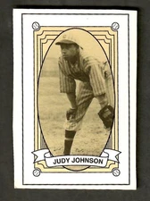 JUDY JOHNSON 1992 Sports Card News "Old Time Tobacco Card" #39