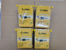 Zebra True Colours ZXP Series 3 Ribbons 800033-840 YMCKO Lot of 4