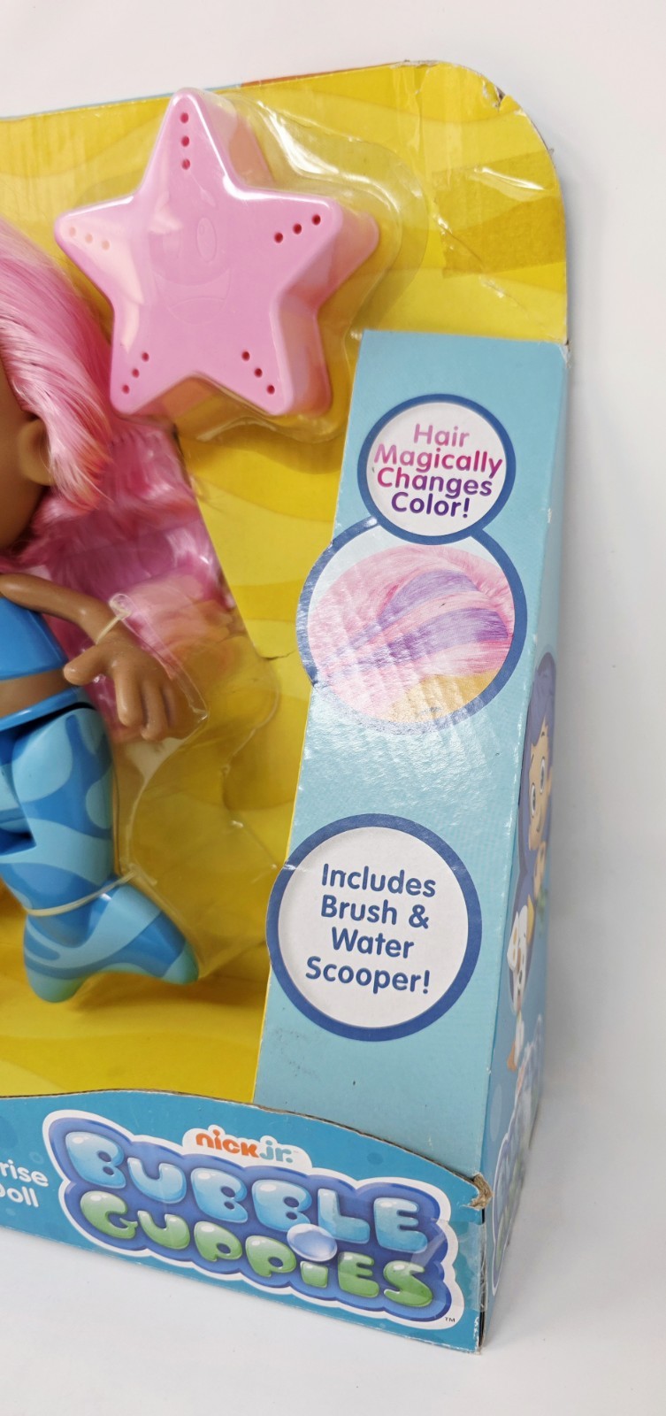 Bubble Guppies Splash & Surprise Molly Bath Doll Toy New Free Shipping