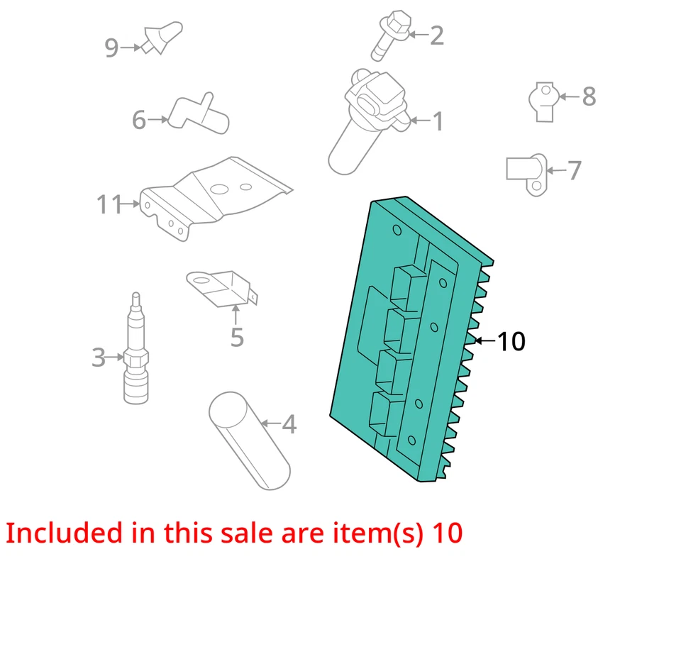 Engine ECM Electronic Control Module 3.6L Fits 14 CHALLENGER 1783298 Foto 3 de 4