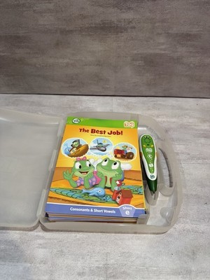 LeapFrog Leap Reader Tag Interactive Reading Set. 12 Books, Case, And Tag *Read*