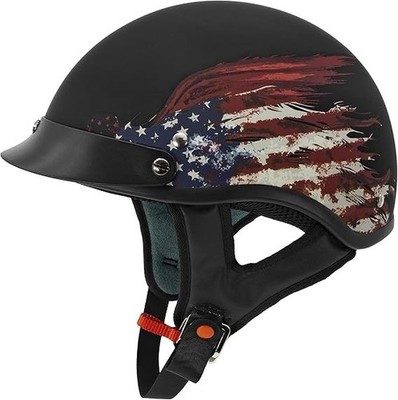 VCAN V5 Cruiser  Half Face Motorcycle Helmet