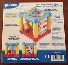 Kidoozie Lights 'n Sounds Activity Cube