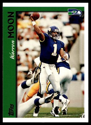 1997Topps89Warren MoonSeattle Seahawks | Arpin Mint Cards | eBay