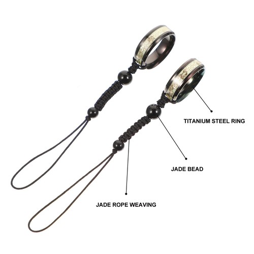 2pcs Key Chains Steel Ring Mobile Phone Lanyards Phone Accessories Phone Cord - 第 10/12 張圖片