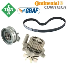 OEM Timing Belt Water Pump Tensioner Roller Kit 3pc for VW 2.0 Beetle Golf Jetta