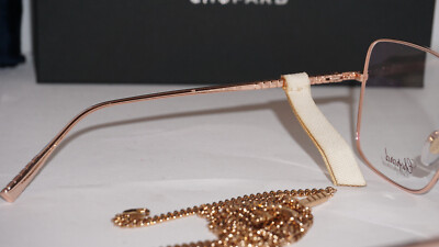 Chopard New Eyeglasses Rose Gold With Chain VCHF49 08FC 55  display picture 1