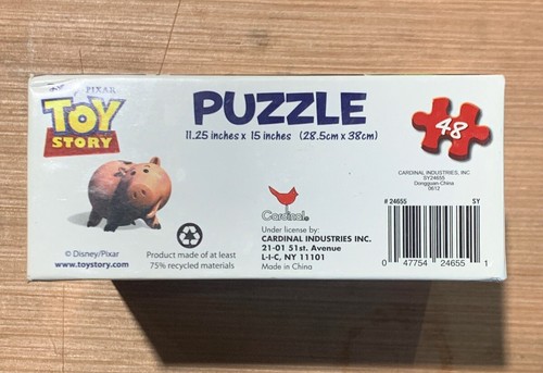 Disney Toy Story 3 48 Piece Puzzle: Woody, Buzz, Rex, & Alien - New - Picture 3 of 3
