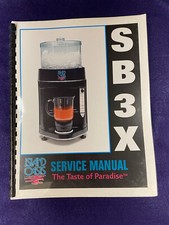 ISLAND OASIS SB3X FULL COLOR - SETUP & SERVICE MANUAL - PARTS LIST & DIAGRAMS