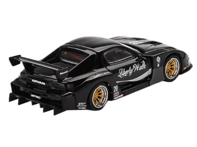 Mini GT Mazda RX-7 LB-Super Silhouette #20 LBWK Black 1/64 Diecast