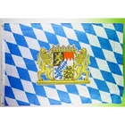 Flag Bavaria, flags, flags 90 x 150 cm, with 2 eyelets, original packaging