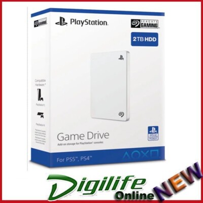 Seagate 2TB USB Game Drive For PS4/PS5 Portable Hard Drive