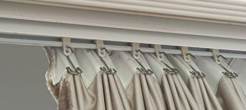 Large Thick Velvet Curtains Warp Knitted Velvet 550x230cm+30 Hooks Pinch Pleat - Picture 11 of 11