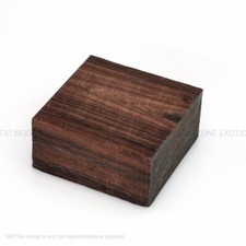 Granadillo Bowl Blank 6x 6x 3 torneado madera bloque de talla en blanco - envío gratuito a EE. UU.