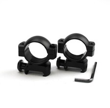 1 Pair 1" 25MM Scope Ring for Weaver/Picatinny Mount -Low Profile